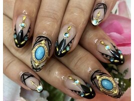 個性派＊派手ネイル