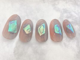 ニュアンスクリアネイル