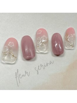 ふるーる/桜ネイル