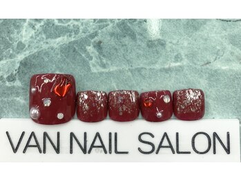 ヴァンネイル 海老名店(Van Nail)/フット定額デザイン