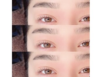 ルークミー(Lookme)/ラッシュリフト×アイブロウWax