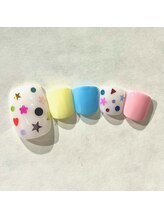 ニーマルニ ザ ビューティー(202 the beauty)/フットジェルデザイン