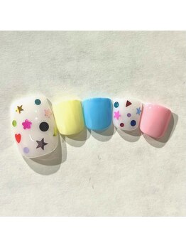 ニーマルニ ザ ビューティー(202 the beauty)/フットジェルデザイン