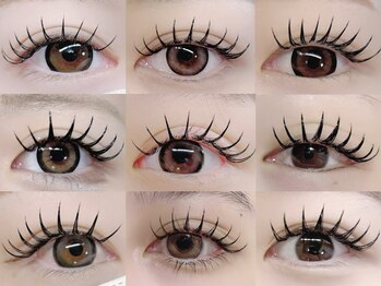 リノア(Linoa)の写真/【人気のフラットラッシュご用意あり◎】軽量でつけ心地抜群♪違和感なく目力アップで華やかな目元に☆
