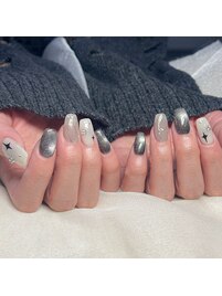 torino.__韓国×y2k nail★