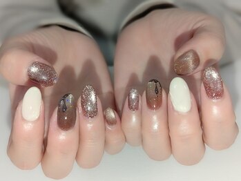 リカルメナートゥ 薬院(re:calmer na/to)/バレンタインネイル