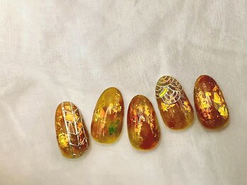 ラウレアネイル(Laule’a Nail)/【定額】和柄ネイル 和装