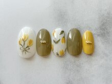 オレンジスティック/大人チューリップイエロー