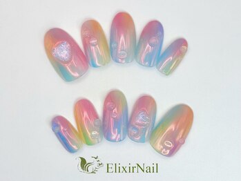 エリクサーネイル 池袋(Elixir Nail)/定額cやり放題/クーポン使用
