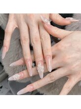 エンジェルズ ネイル サロン(Angel’s nail salon)/白カラーグラデーション