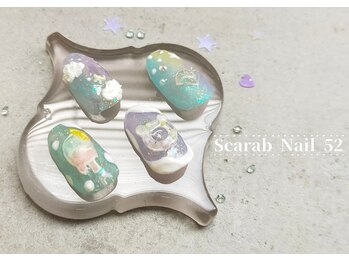 スカラべネイル52 春日部(Scarab Nail 52)/~夏*パステル☆POP~New*Design