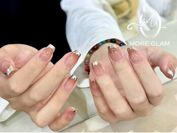 モアグラム 渋谷道玄坂店(More Glam)/ミラーフレンチ