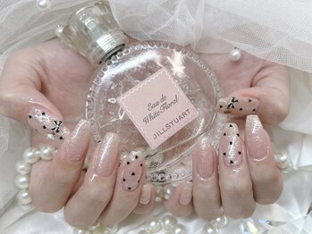 アンジュ(Ange)/【Rika】ドット柄×ミニリボン