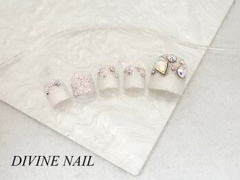 ディバイン ネイルズ(DIVINE NAILS)/フットジェルアートやり放題