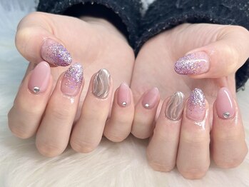 キラキラ桜カラー定額！YUI