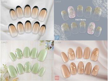 ファストネイル 越谷レイクタウン店(FAST NAIL)/定額 ¥5410 ◆ シンプルAコース