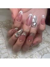 ネイルサロン ローズ(Rose)/マグネットフレンチネイル