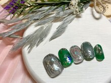 ブレス 仙台駅前本店(BLESS)/祝♪成人式ネイル¥10000