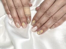 ヒールネイル(heal nail)/monthly定額デザインB～ミモザ～
