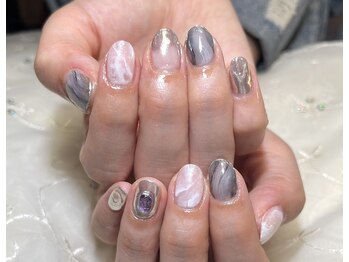 ティアリス(NAIL SALON TIARIS)/ニュアンスネイル アート10本