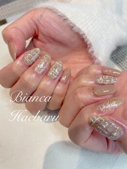 ビアンカ 沖縄南風原店(Bianca)/大人気!ツイードネイル♪