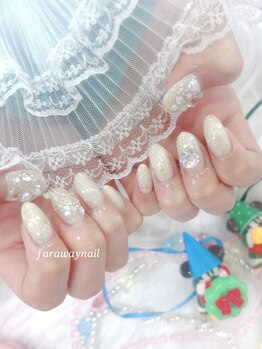 ファラウェイネイル(Faraway nail)/クリスマスネイル☆