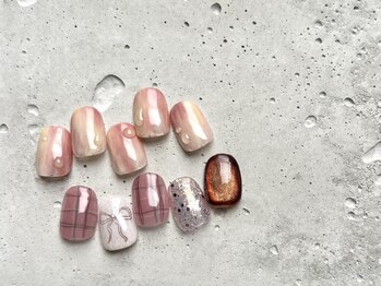 テテ 阿倍野店(tete)の写真/insta,雑誌で見たお洒落なデザインを指先に!【フリーアート（持ち込み）90分(オフ込)¥7100】デザイン相談可