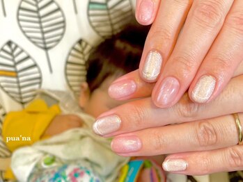 プアナ(pua'na)の写真/ママだって綺麗に♪お子様と一緒に来店◎プライベートサロンで周りを気にせずお過ごしいただけます!