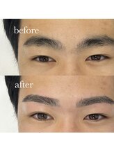 ザブロウクラブ 東京池袋店(The BROW CLUB)/（hina）before→After