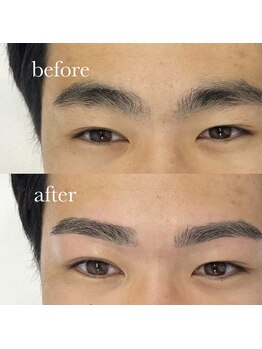 ザブロウクラブ 東京池袋店(The BROW CLUB)/（hina）before→After