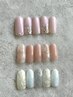 Hand【人気No.1☆】シンプルネイル（4週以内オフ無料）￥11,000