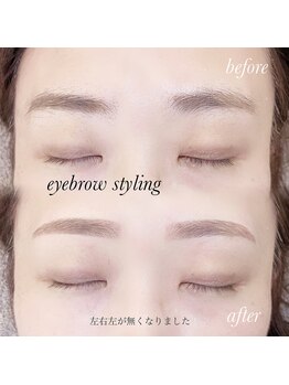 ピーコック(peacock)/左右差整うアイブロウワックス