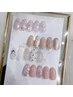 【ハンド】当店人気No.2★オフ込み☆シンプルデザイン定額ネイル¥6900