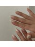 【Hand】自爪に優しいフィルイン＋ワンカラー　¥7040 → ¥4500 