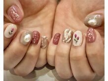 アイラッシュネイルサロン セシルビー(SECILB)/ガーリーネイル　90分コース