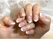 スラッシュフレーバー(/flavor)/フレンチネイル♪