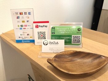 リキュア エスパース デ ボーテ 東京表参道店(ReCuA Espace de Beaute)/お会計