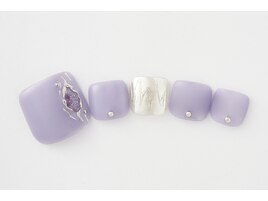 【フットネイル】ミラーストーン