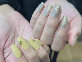 ワンカラー+色追加+パーツ