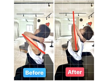 ナオル整体 兵庫院(NAORU整体)/神戸兵庫/背術事例【胸椎伸展】