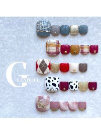 冬フットデザイン