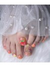 Jrネイリスト　フットネイル