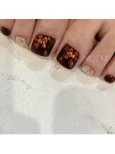 ノエム ネイルサロン(NOEM)/ブラウン×ハート