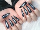 ブラックロングネイル