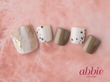 ネイルサロン アビー グランデュオ蒲田店(abbie)/ニュアンスフット◇￥13376