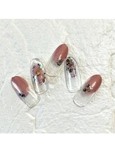 ミュナ(myuna)/ピンクサマーネイル