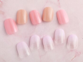 リッシュネイル 新百合ヶ丘店(riche nail)の写真/【ワンカラー・グラデーション★初回￥4500】パラジェルに変更OK！お手頃価格でオシャレを楽しめます♪