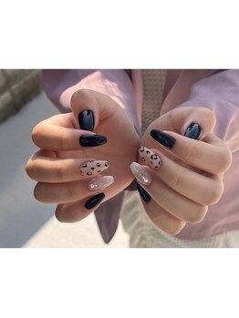 シエル(ciel)/レオパードnail