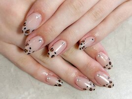 レオパードフレンチデザイン