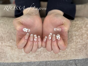 リオッサ オブ ラグーン(RIOSSA of Lagoon)/ガーリーリボンネイル